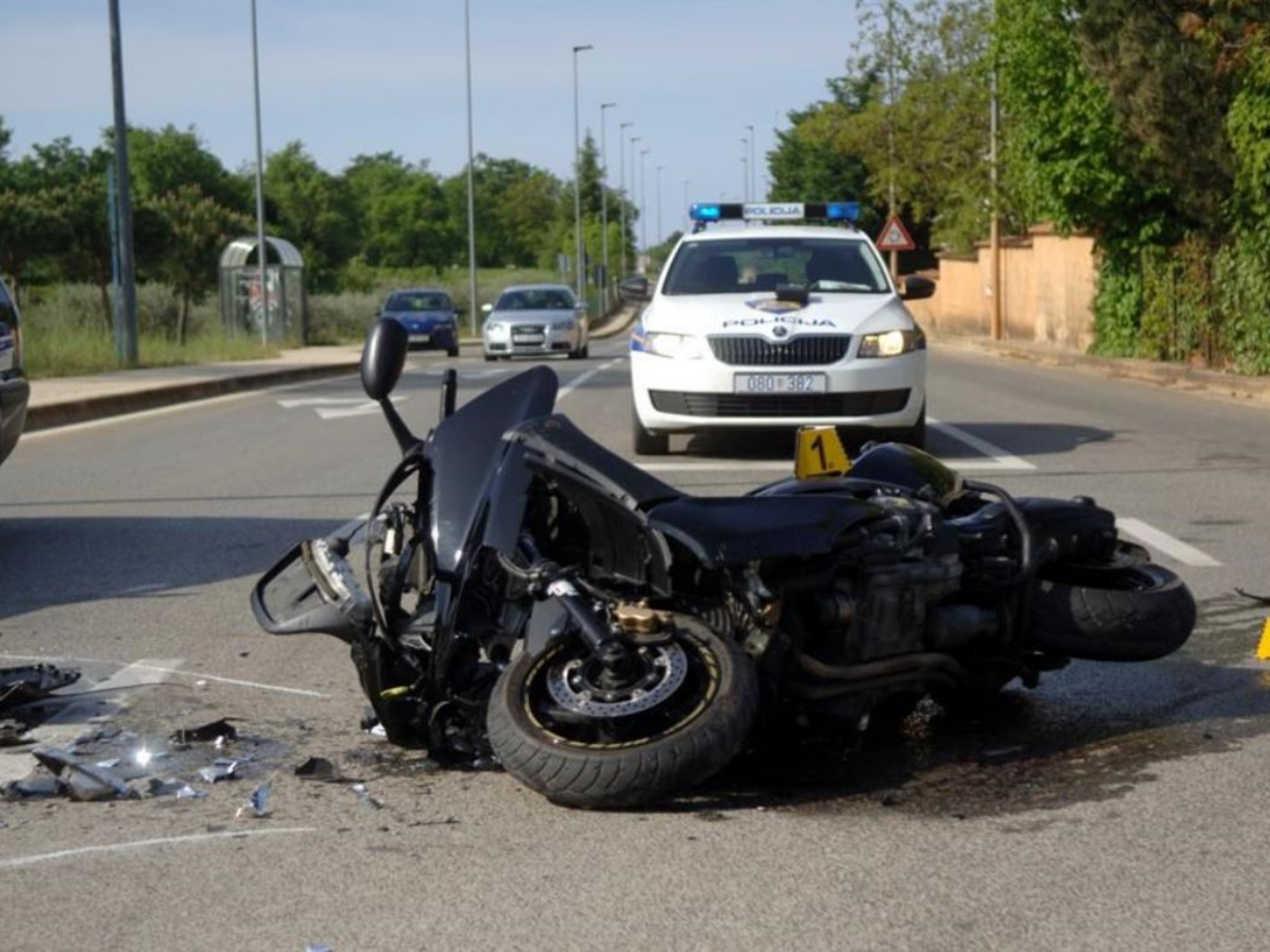 U SAMO JEDNOM DANU Teško stradali motociklisti u dvije prometne nesreće